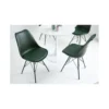 Krzesło RUFO II Scandinavia ciemnozielone*Invicta Interior New