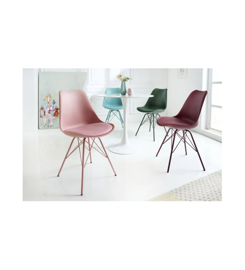 Krzesło RUFO II Scandinavia ciemnozielone*Invicta Interior New