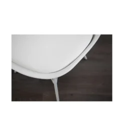 Krzesło Rufo Scandinavia Retro Białe*Invicta Interior