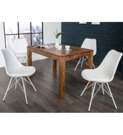 Krzesło Rufo Scandinavia Retro Białe*Invicta Interior Sale