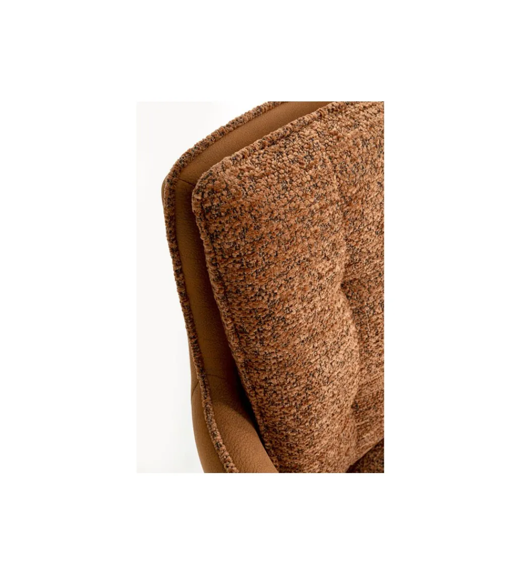 Krzesło SANDRO 87 cm brązowe obrót 180 stopni*KARE Best