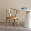Krzesło SERUN brązowe ratan drewno buk*Zona-Design Best