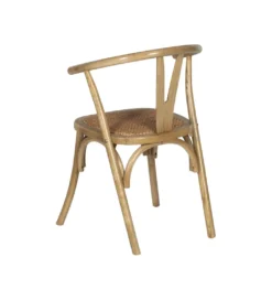 Krzesło SERUN brązowe ratan drewno buk*Zona-Design Best