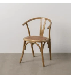 Krzesło SERUN brązowe ratan drewno buk*Zona-Design Best