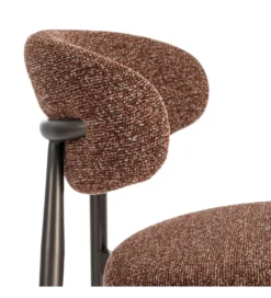 Krzesło TABURENMO 76 cm brązowo czarne*Zona-Design Best