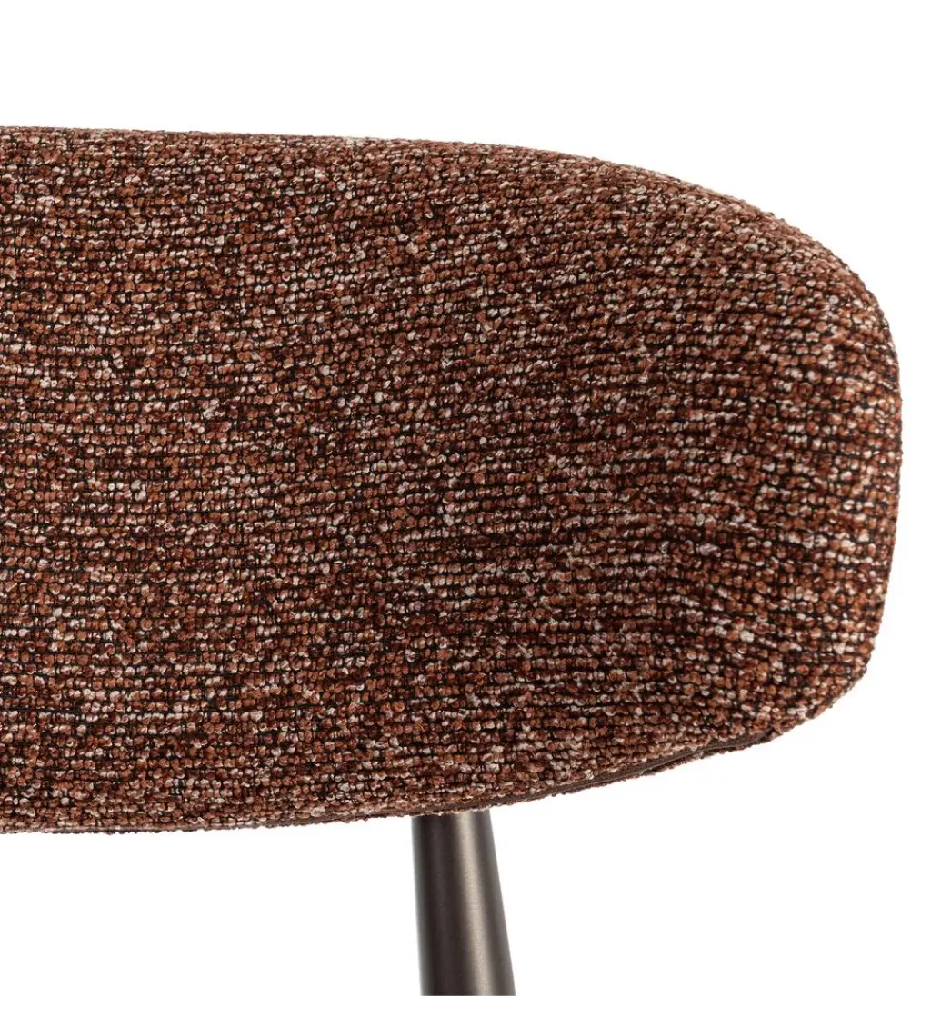 Krzesło TABURENMO 76 cm brązowo czarne*Zona-Design Best