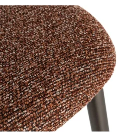 Krzesło TABURENMO 76 cm brązowo czarne*Zona-Design Best