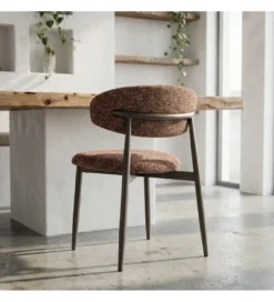 Krzesło TABURENMO 76 cm brązowo czarne*Zona-Design Best