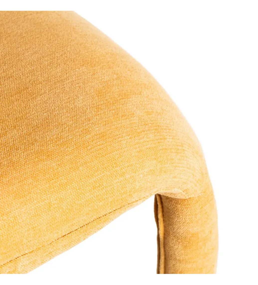 Krzesło TEJIDO 76 cm żółte*Zona-Design Outlet