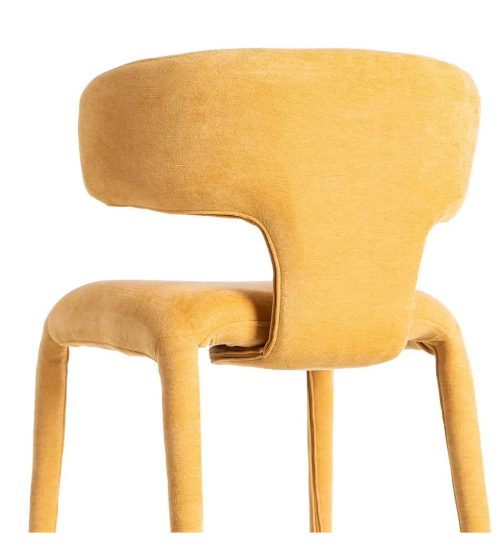 Krzesło TEJIDO 76 cm żółte*Zona-Design Outlet