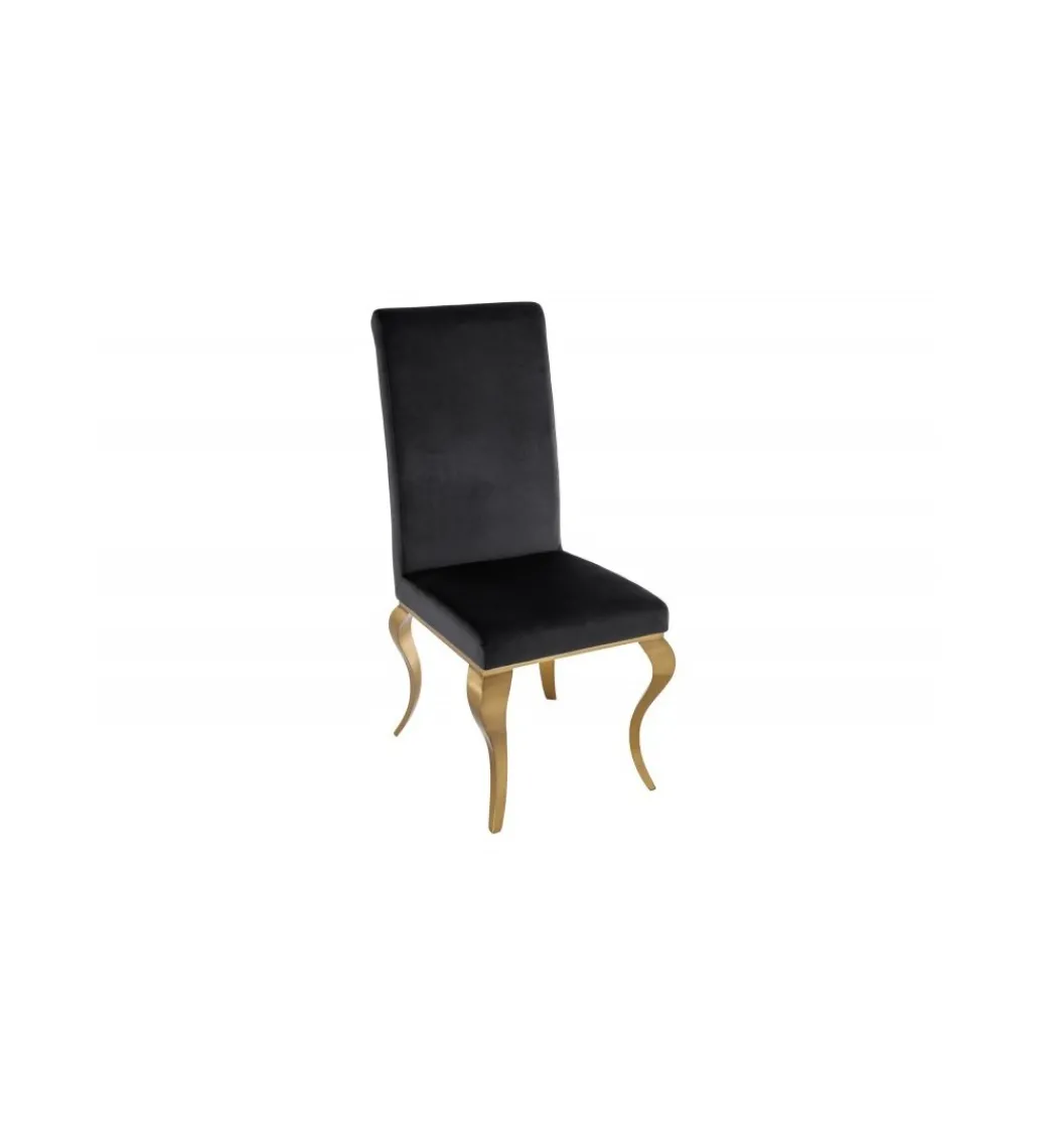 Krzesło TRENTINO Modern Barock czarne*Invicta Interior Best