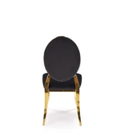 Krzesło TRENTINO Reginald Modern Barock czarne*Halmar Online