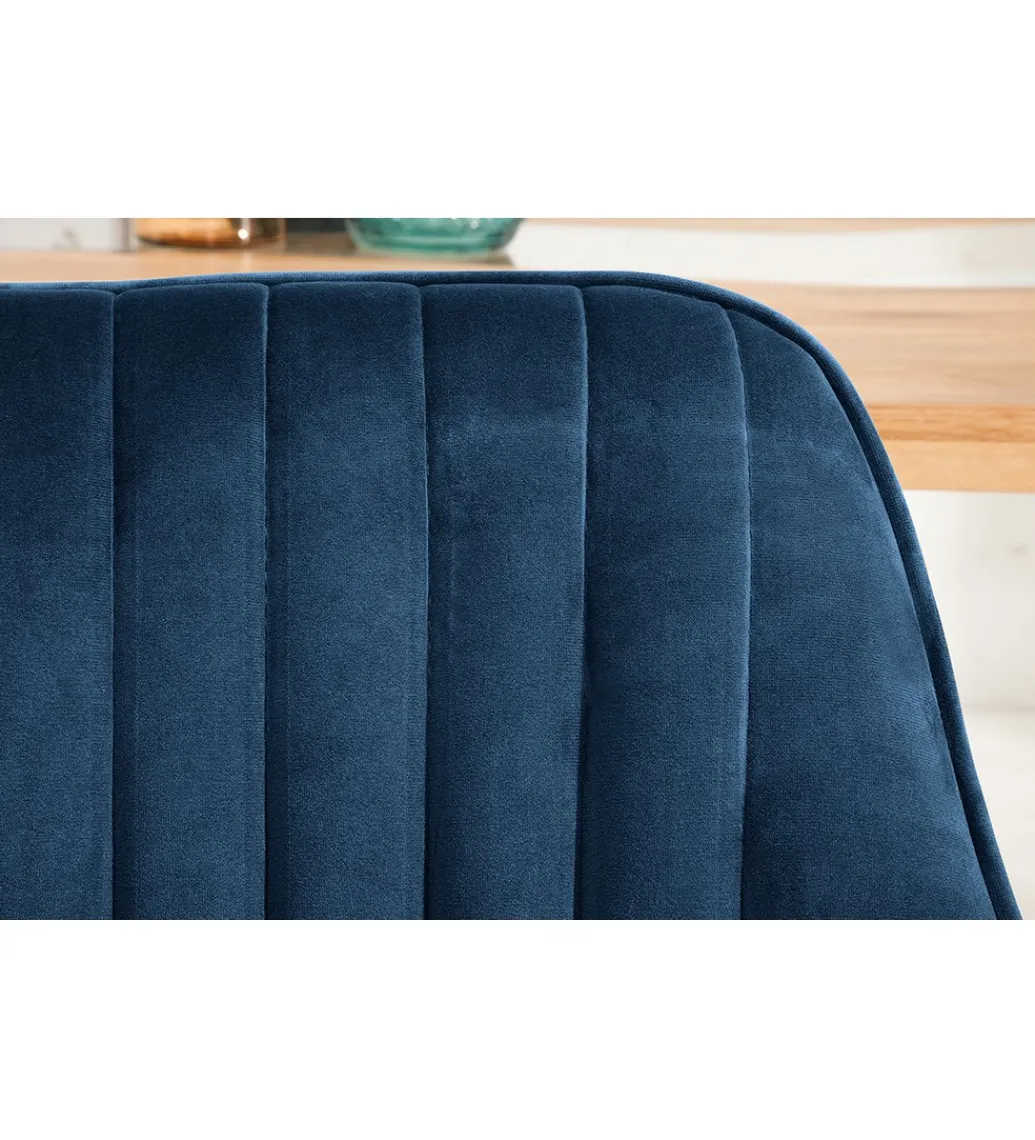 Krzesło Turin niebieskie*Invicta Interior Sale