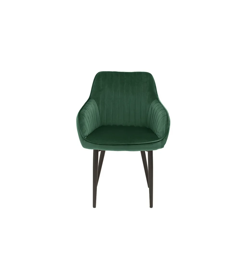 Krzesło Turin szmaragdowo zielone*Invicta Interior New
