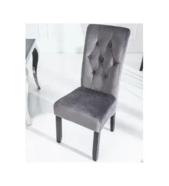 Krzesło Valentino szare*Invicta Interior