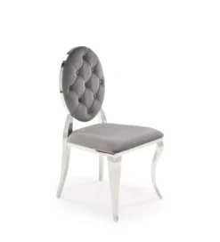 Krzesło VIENNA Reginald Modern Barock szare*Halmar Clearance