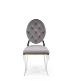 Krzesło VIENNA Reginald Modern Barock szare*Halmar Clearance