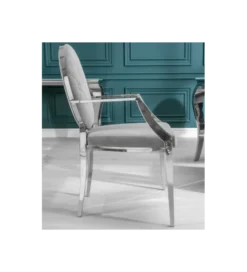 Krzesło VIENNA szare*Invicta Interior Online