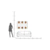 Lampa ścienna BALANCE CIRCLE 96 x 122 cm*KDesign New