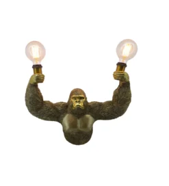Lampa ścienna KING APE 50 cm złota*Invicta Interior Clearance