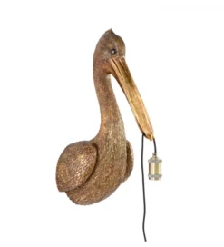 Lampa ścienna PELICAN 63 cm antyczny brąz*L&L Discount