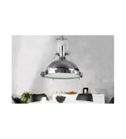 Lampa Industrial Chrom 45 cm*Invicta Interior Hot