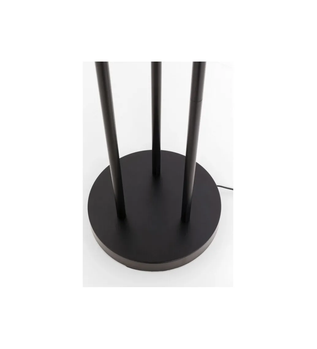 Lampa podłogowa AL CAPONE TRE 175 cm czarne*KDesign