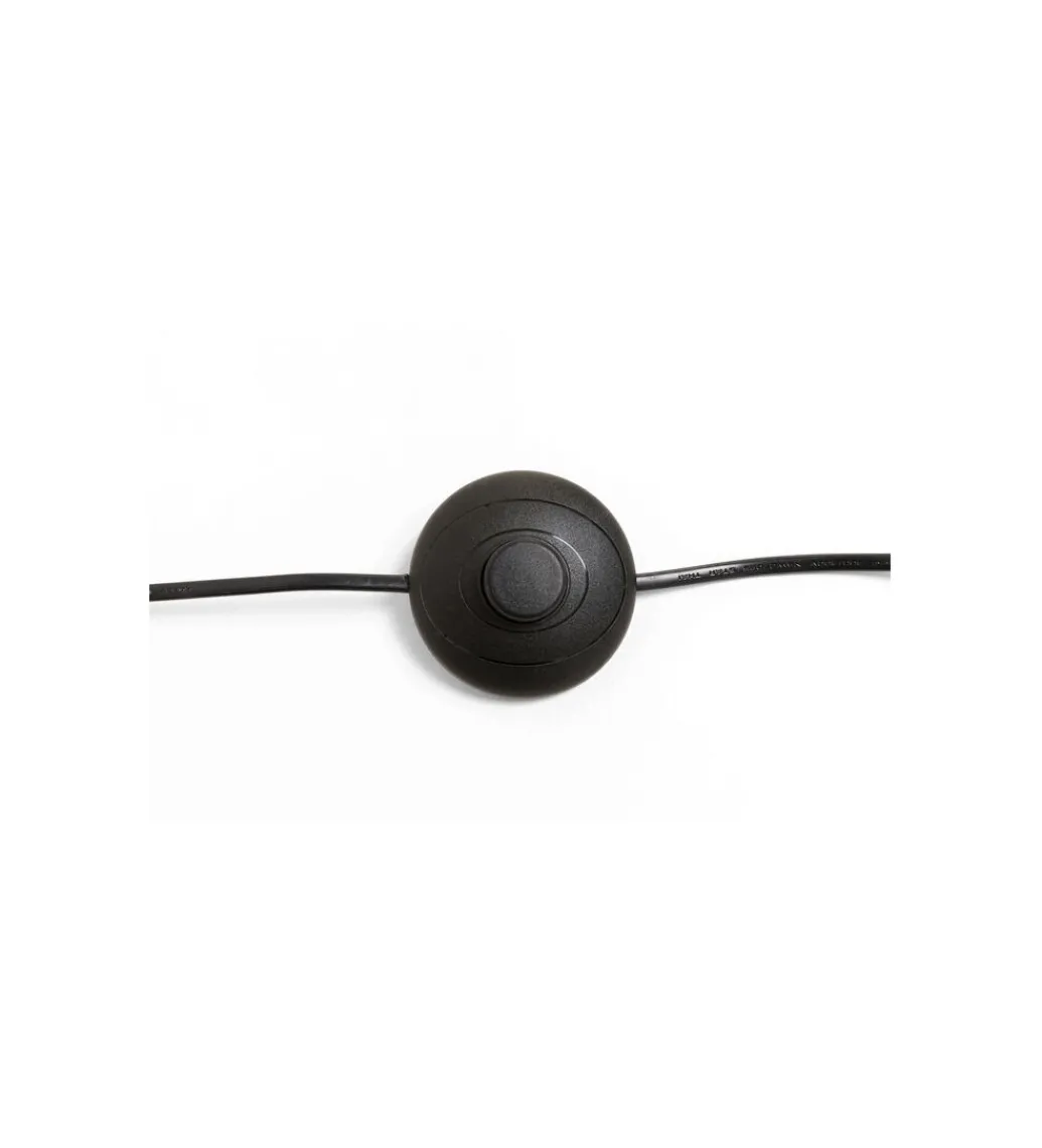 Lampa podłogowa AL CAPONE TRE 175 cm czarne*KDesign