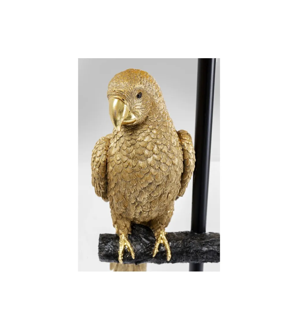Lampa podłogowa ANIMAL PARROT 176 cm złota*KDesign Best