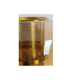 Lampa podłogowa ARCADIA AMBER 155 cm złota*KDesign Best
