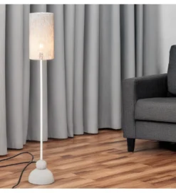 Lampa podłogowa ATELIE 151 cm biała*Exclusivas Outlet