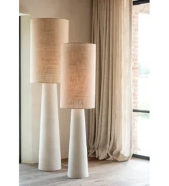 Lampa podłogowa AVA 168 cm naturalna biała*J-Line Discount