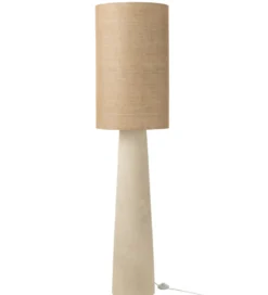 Lampa podłogowa AVA 168 cm naturalna biała*J-Line Discount