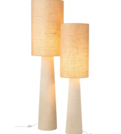 Lampa podłogowa AVA 168 cm naturalna biała*J-Line Discount