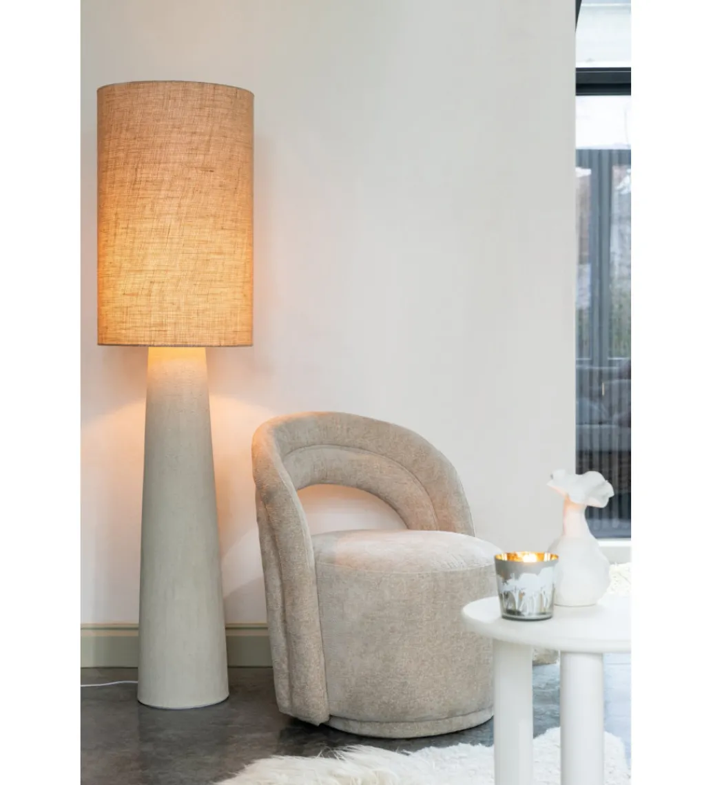 Lampa podłogowa AVA 168 cm naturalna biała*J-Line Discount