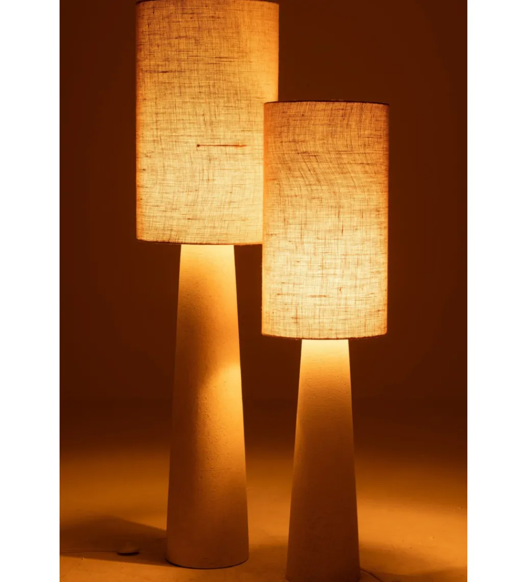Lampa podłogowa AVA 168 cm naturalna biała*J-Line Discount