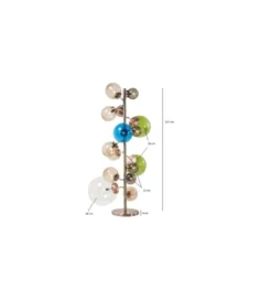 Lampa podłogowa Ballone 160 cm wielokolorowa*KDesign Sale