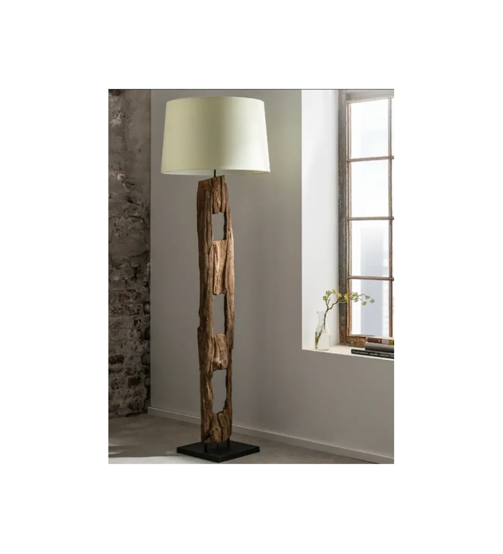 Lampa Podłogowa BARRACUDA 177 cm biała*Invicta Interior Outlet