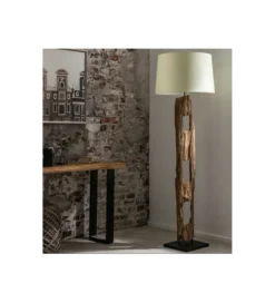 Lampa Podłogowa BARRACUDA 177 cm biała*Invicta Interior Outlet
