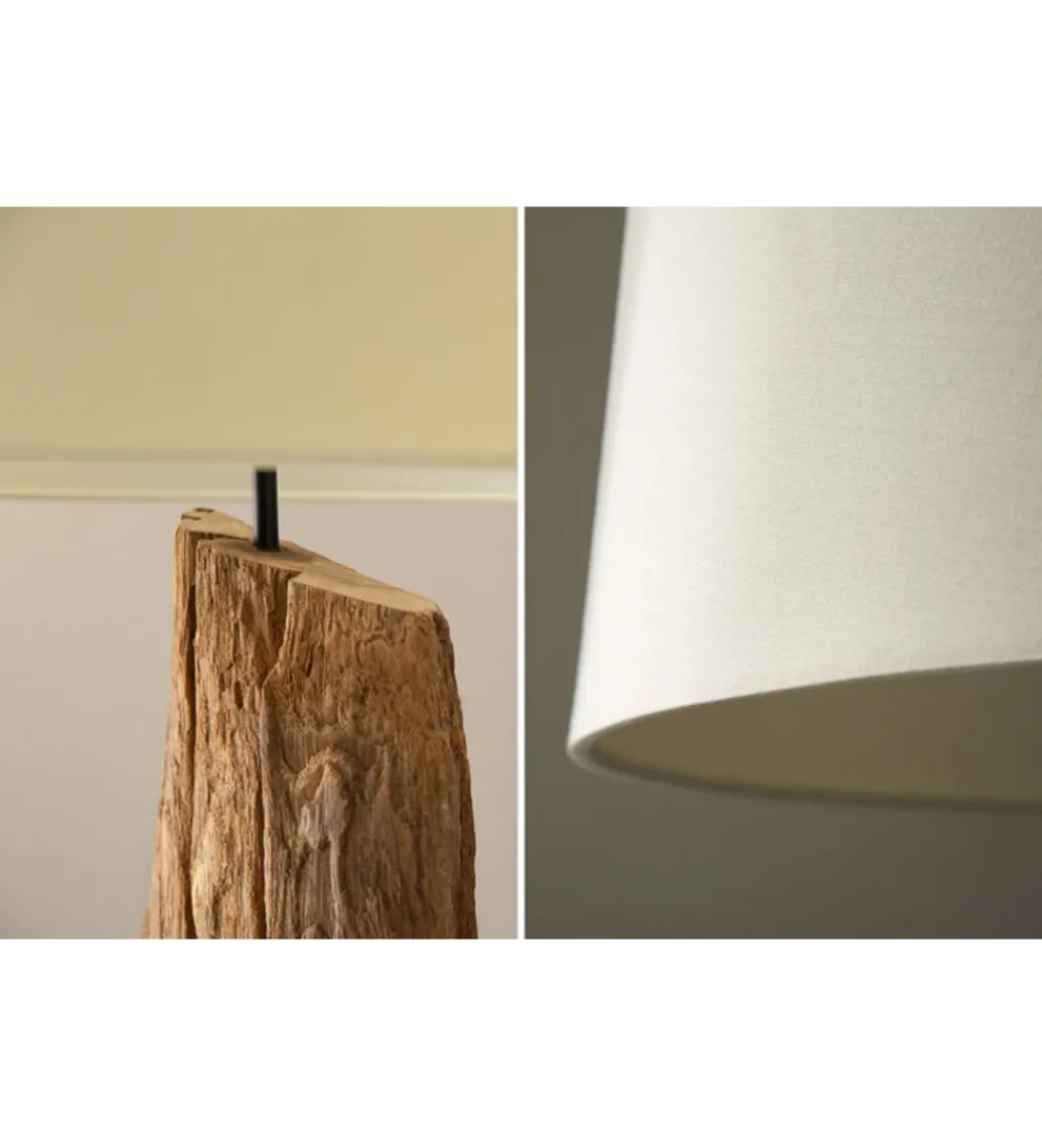 Lampa Podłogowa BARRACUDA 177 cm biała*Invicta Interior Outlet