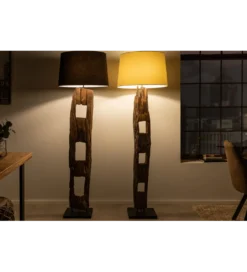 Lampa podłogowa BARRACUDA 177 cm czarna*Invicta Interior New