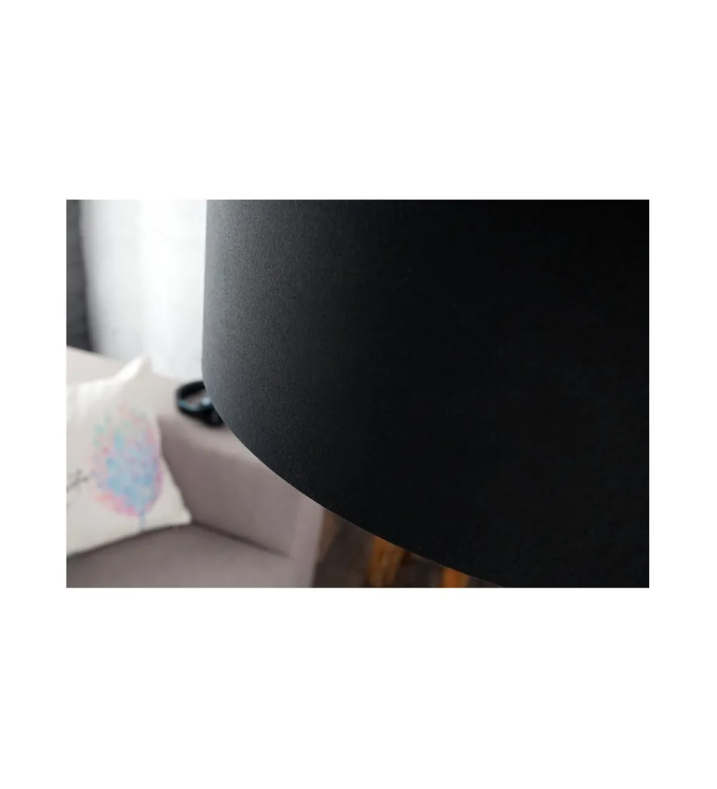 Lampa podłogowa Big Bow czarna*Invicta Interior
