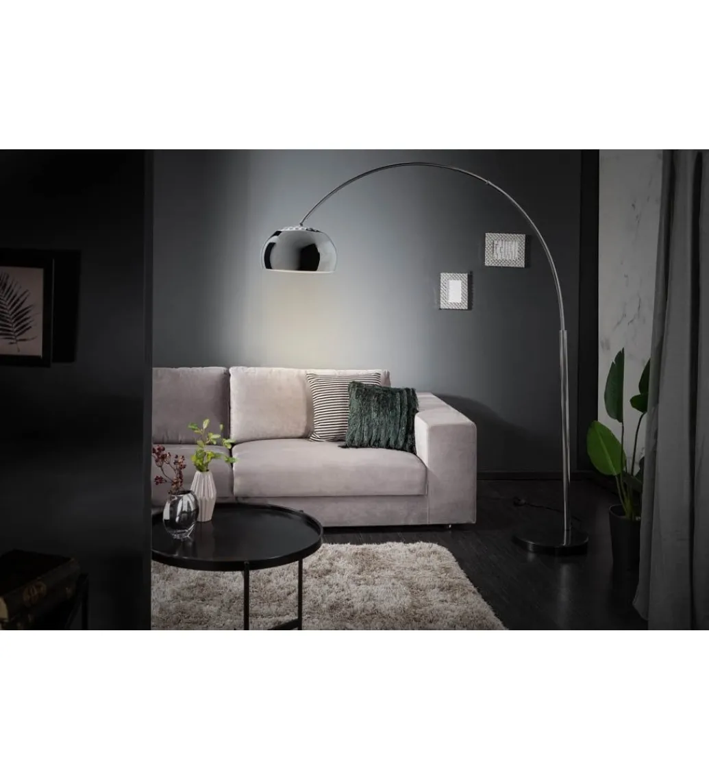 Lampa Podłogowa Big Bow II srebrna*Invicta Interior Hot