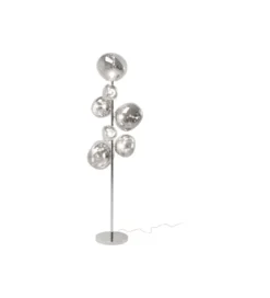 Lampa podłogowa BURBUJA 168 cm srebrna*KDesign Discount
