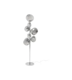 Lampa podłogowa BURBUJA 168 cm srebrna*KDesign Discount