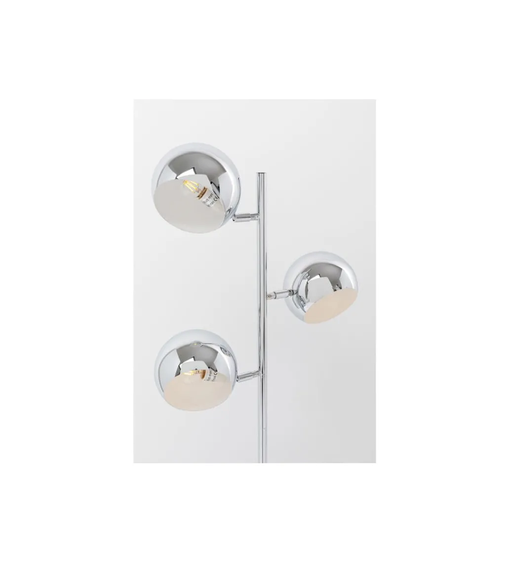 Lampa podłogowa CALOTTA chromowana*KDesign
