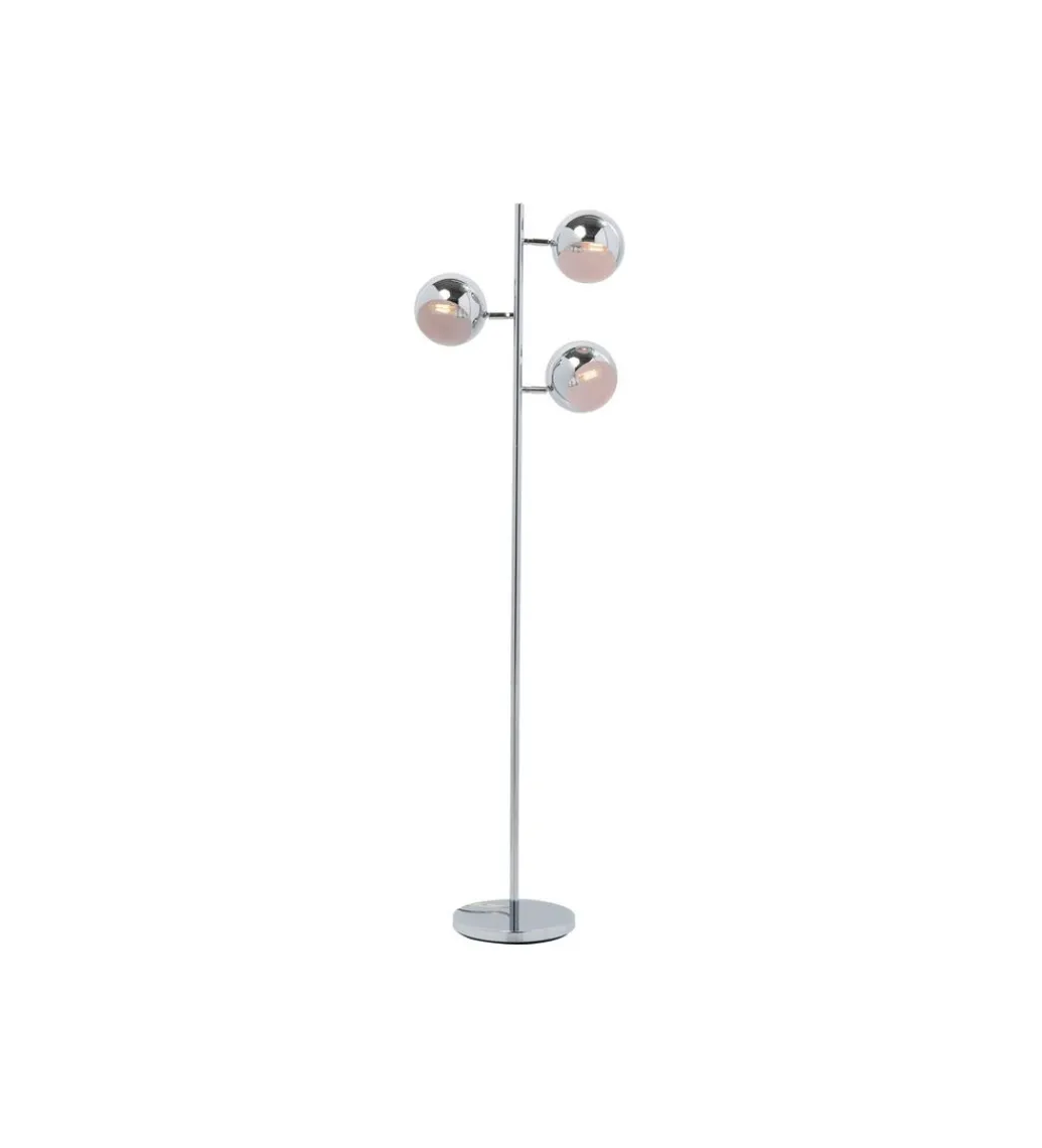 Lampa podłogowa CALOTTA chromowana*KDesign