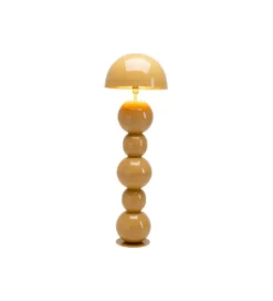 Lampa podłogowa CANDY 135 cm musztardowa*KDesign Discount