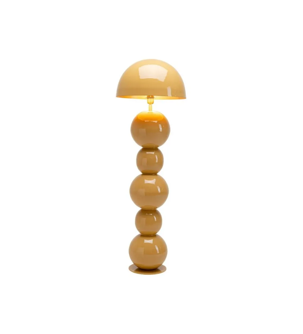 Lampa podłogowa CANDY 135 cm musztardowa*KDesign Discount