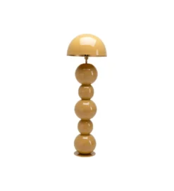 Lampa podłogowa CANDY 135 cm musztardowa*KDesign Discount